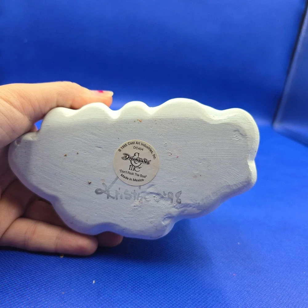 Dreamsicles Dont Rock The Boat Figurine DC404 Kristin Angel Cherub 1998 vintage